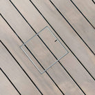 HIDE Access Cover with timber decking infill