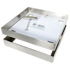 HIDE Skimmer Cover hardware with frame, infill tray, height adjuster and safety key