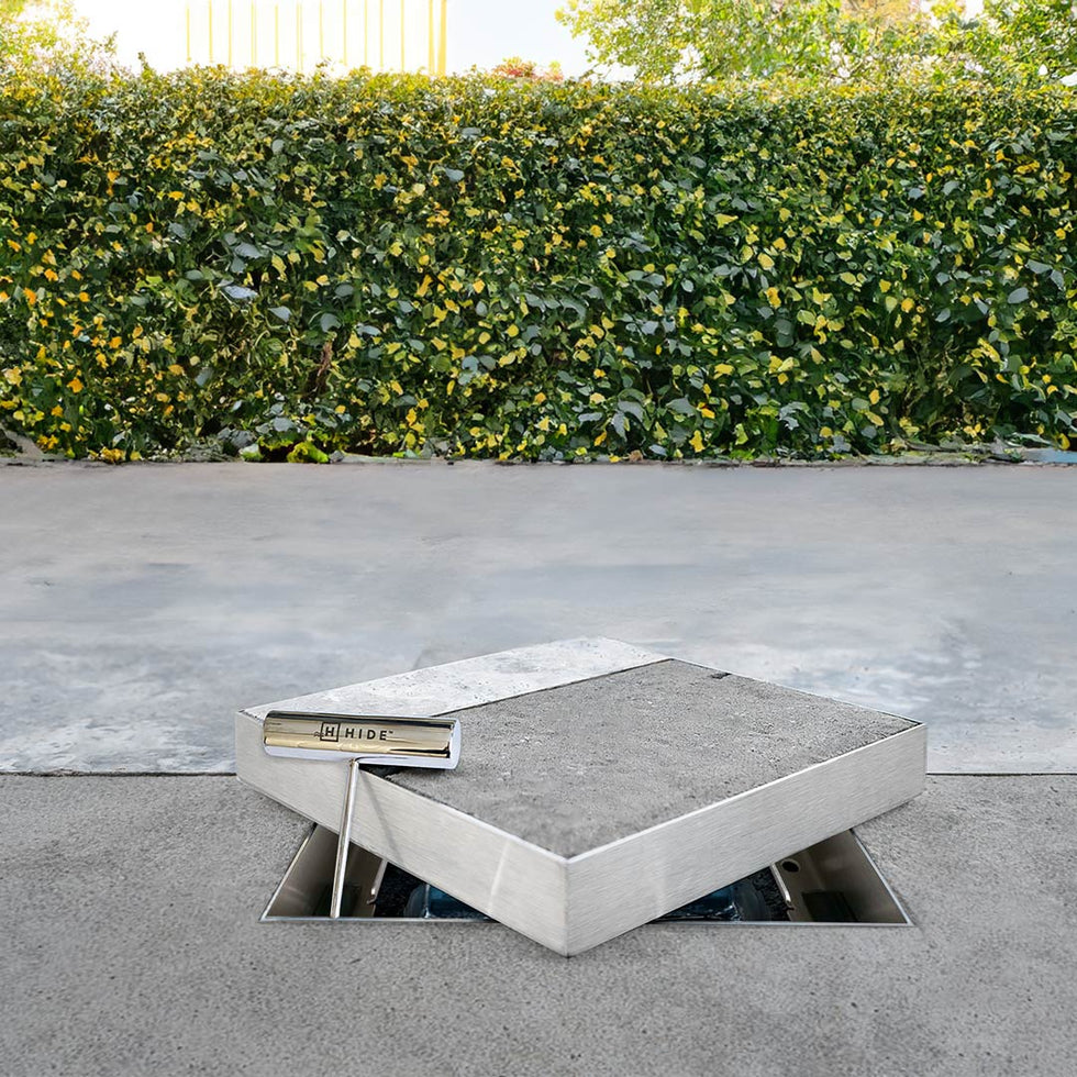 Pool Skimmer Covers | Flush Tile-Insert Skimmer Lids (316 Stainless ...