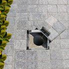 HIDE Access Cover with cobblestone infill