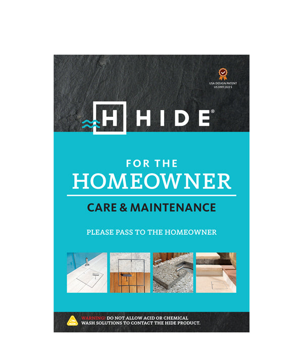 English HIDE care and maintenance guide for homeowners