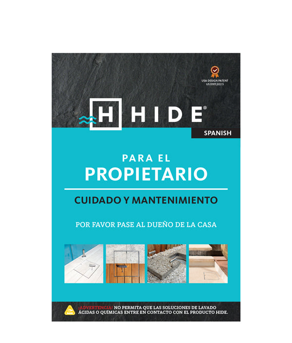 Spanish HIDE care and maintenance guide for homeowners
