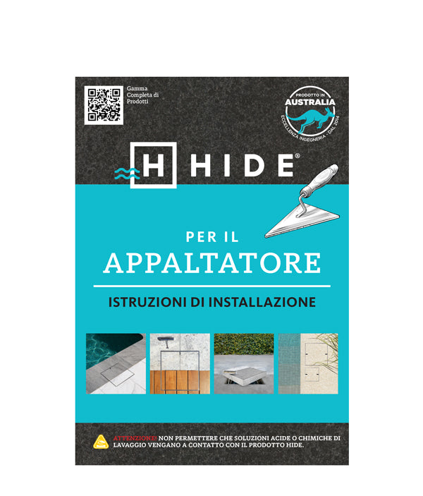 Italian HIDE contractor installation manual for download