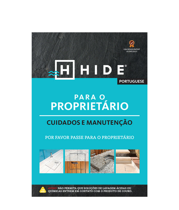 Portuguese HIDE care and maintenance guide for homeowners